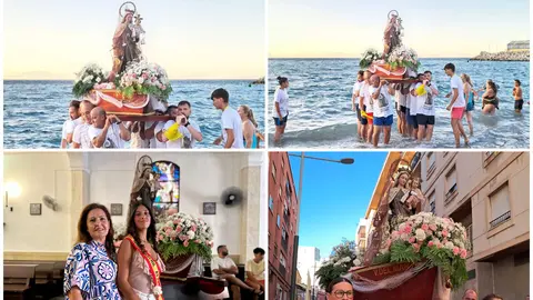 Procesi&oacute;n de la Virgen del Carmen del Puerto