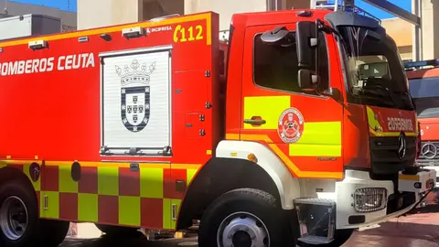 Camiones de Bomberos en las instalaciones del Parque / Archivo