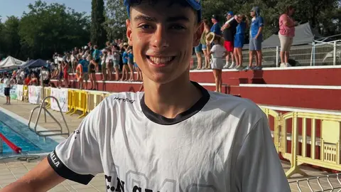 Alejandro L&oacute;pez, nadador del CN Caballa / Rafa B&aacute;ez