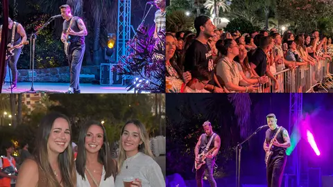 Concierto de Pignoise en el Parque Mar&iacute;timo / Rafa B&aacute;ez