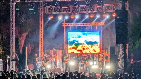 Concierto en el Parque Mar&iacute;timo el pasado verano