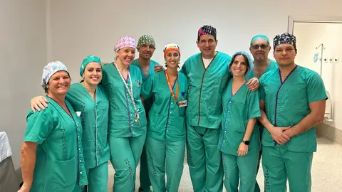 Equipo encargado de realizar la operaci&oacute;n / INGESA