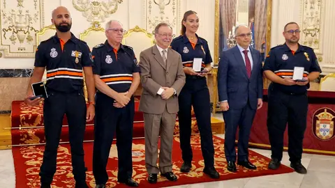 Reconocimiento a los voluntarios de Protecci&oacute;n Civil que acudieron a Valencia tras la DANA / Laura Ortiz