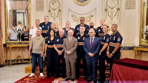 Reconocimiento a los voluntarios de Protecci&oacute;n Civil que acudieron a Valencia tras la DANA / Laura Ortiz