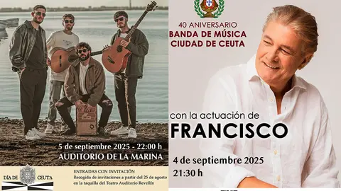 CONCIERTOS D&Iacute;A DE CEUTA