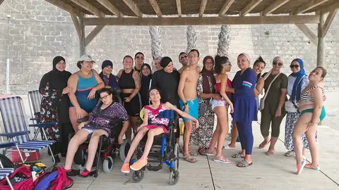 Visita de PROI a las playa / C&eacute;sar Mart&iacute;n