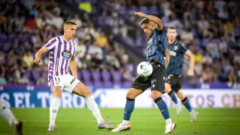 El Real Valladolid amarga el debut del Ceuta en Liga Hypermotion. Foto: AD Ceuta FC / Zaki