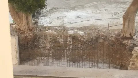 Obras en el Siete Colinas