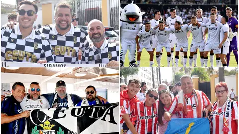 Encuentro entre la AD Ceuta FC y el Sporting de Gij&oacute;n  (3)