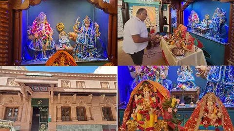 Aarti en honor a Ganesh / C&eacute;sar Mart&iacute;n