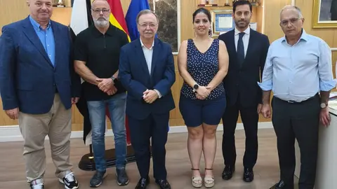 Reuni&oacute;n entre la Ciudad y CCOO / Cedida