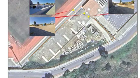 Proyecto de la Instalaci&oacute;n de un pabell&oacute;n cubierto desmontable