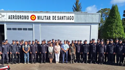 Equipo de bomberos rumanos coordinados por Gonzalo Sanz / Cedida