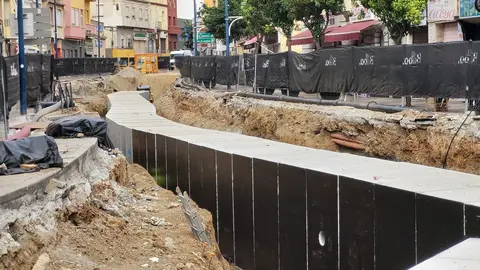  Las obras en Had&uacute; provocan la corte al tr&aacute;fico de una nueva zona 
