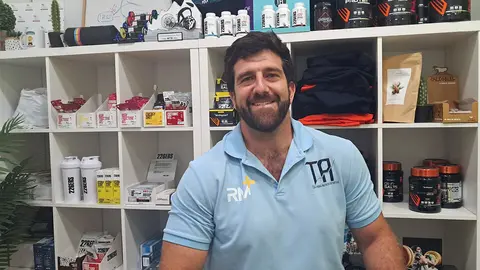 Tom&aacute;s Parra, dietista deportivo / C&eacute;sar Mart&iacute;n
