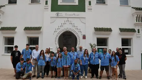 El presidente de la Ciudad acude a la inauguraci&oacute;n de la exposici&oacute;n 110 a&ntilde;os de Escultismo en Ceuta / E. Z&aacute;rate