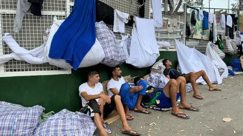 Inmediaciones del Centro de Estancia Temporal de Inmigrantes. CETI / Mohamed Ettouileb (Archivo)