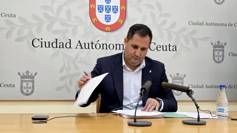 El portavoz del Gobierno, Alejandro Ram&iacute;rez, durante su comparecencia de este mi&eacute;rcoles / Laura Ortiz