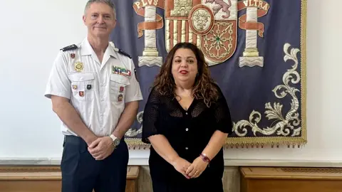 L&oacute;pez Gordo ha acudido este jueves a despedirse de la delegada del Gobierno, Cristina P&eacute;rez / Delegaci&oacute;n del Gobierno