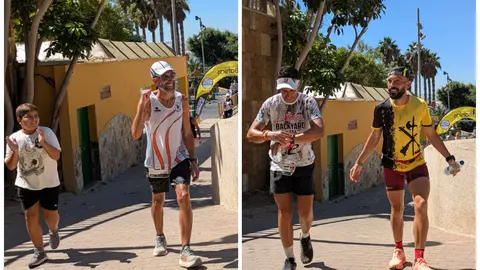 Backyard ultra de Ceuta_ los tres titanes, a por la trig&eacute;sima vuelta al Hacho- Foto: Rub&eacute;n B&aacute;ez