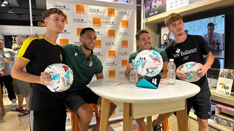 Acto promocional de la AD Ceuta FC. Foto: Mohamed Ettouileb