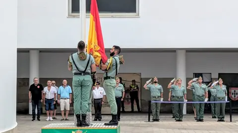 Izado de Bandera con motivo del 105&ordm; aniversario de La Legi&oacute;n / Rafa B&aacute;ez