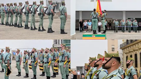 Izado de Bandera con motivo del 105 Aniversario de la Legi&oacute;n en la plaza Nelson Mandela _ Rafa B&aacute;ez