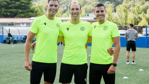 Alejandro Ojaos en las jornadas de preparaci&oacute;n de Segunda Divisi&oacute;n. Foto: FFRM