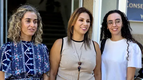 La consejera de Sanidad, Nabila Benzina, tras su comparecencia de este lunes / Laura Ortiz