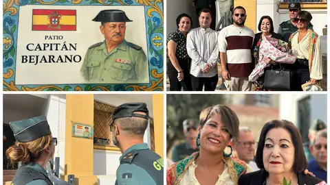 Homenaje de la Guardia Civil al capit&aacute;n Bejarano