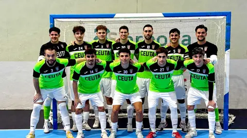 Formaci&oacute;n de la UA Ceut&iacute; en la primera jornada 