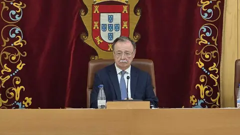  Juan Vivas durante la sesi&oacute;n plenaria. 