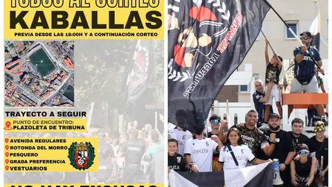 La afici&oacute;n de la AD Ceuta FC se moviliza 