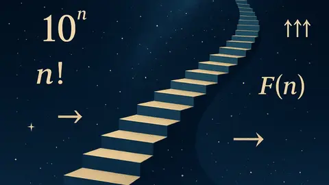 La escalera al abismo: un viaje por las escalas matem&aacute;ticas y los n&uacute;meros colosales