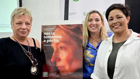 Maite, Mariam y Gema han puesto cara y voz en la concienciaci&oacute;n sobre el C&aacute;ncer de Mama / Laura Ortiz