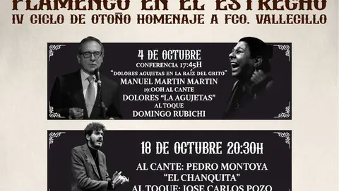 Dolores 'Agujetas' abre en Ceuta el Ciclo Flamenco en el Estrecho dedicado a Paco Vallecillo