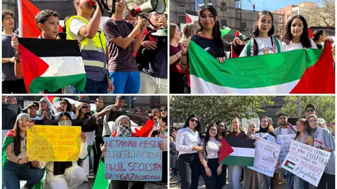 Concentraci&oacute;n de los estudiantes en favor de Palestina y del pueblo de Gaza (7)