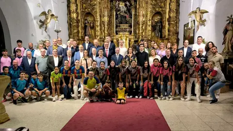La RFFCE realiza su tradicional ofrenda a la patrona en &Aacute;frica y plegaria en Sidi Embarek