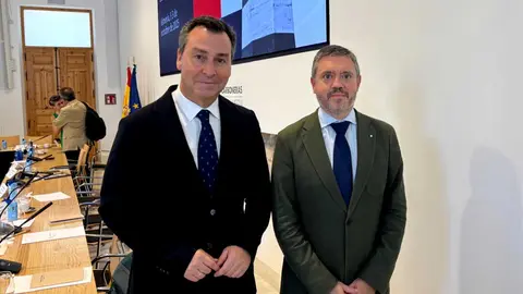 El presidente de la Autoridad Portuaria de Ceuta durante este encuentro / Autoridad Portuaria de Ceuta