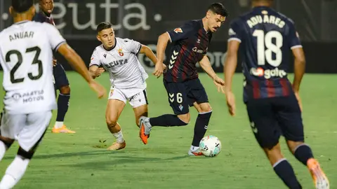 Encuentro entre la AD Ceuta FC y el Eibar. Foto: Zaki