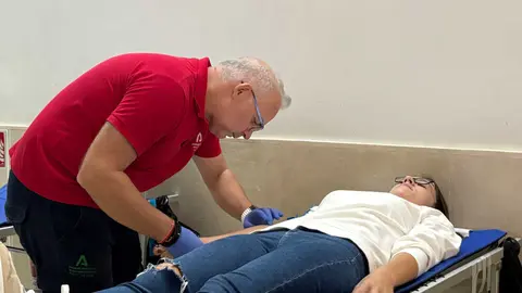 Donaci&oacute;n de sangre / Alma Palomino