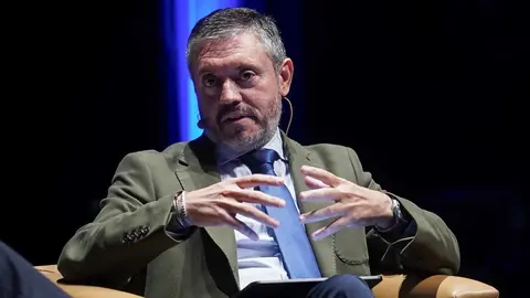 Juan Manuel Doncel durante su intervenci&oacute;n en el Foro Econ&oacute;mico Espa&ntilde;ol. 