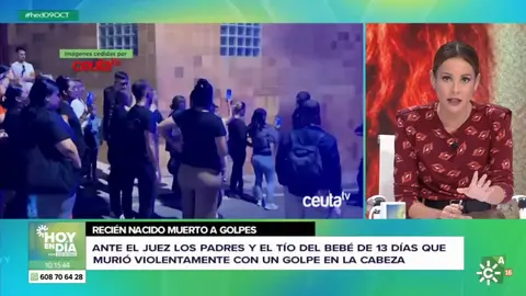 Tensi&oacute;n a las puertas de los juzgados contada por 'Hoy en D&iacute;a' esta ma&ntilde;ana / Im&aacute;genes en v&iacute;deo de Ceuta TV