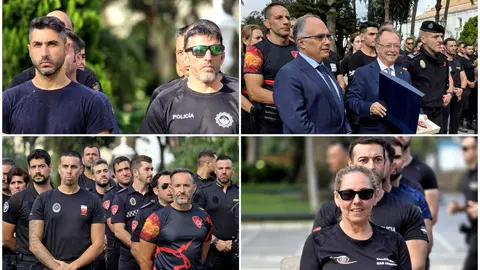 Vivas saluda a los agentes de la Polic&iacute;a Local procedentes de distintos puntos de Espa&ntilde;a / Laura Ortiz