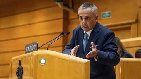El senador de VOX, &Aacute;ngel Pelayo