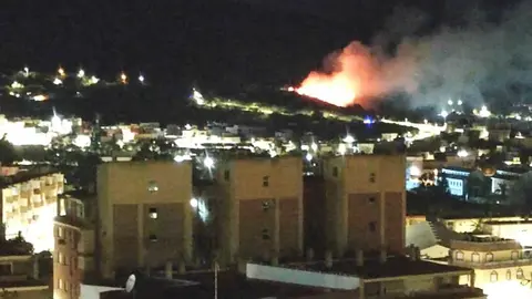 Declarado un incendio en la zona del pantano del Renegado / Alma Palomino