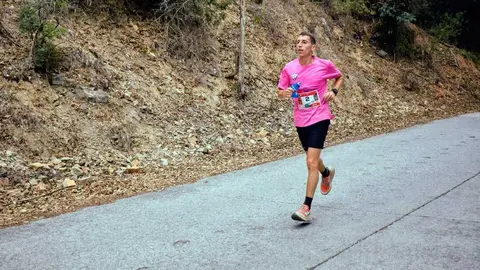&Aacute;lvaro Salguero, ganador de la modalidad de 32 kil&oacute;metros de Sierra Bullones. Foto: Rafa B&aacute;ez.
