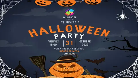 Fiesta de Halloween de Kubos L&uacute;dica