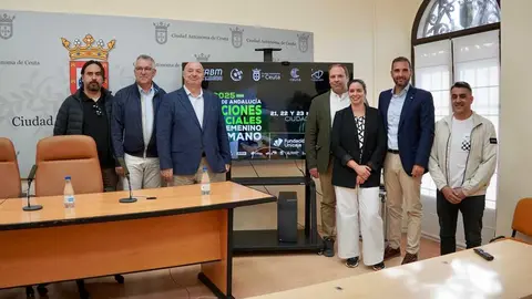 Presentaci&oacute;n del Campeonato de Andaluc&iacute;a de Balonmano Cadete Femenino que se celebrar&aacute; en Ceuta