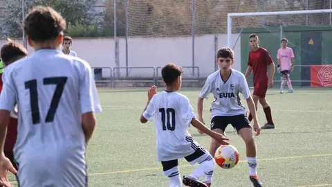 Ceuta durante un partido del Campeonato de Espa&ntilde;a